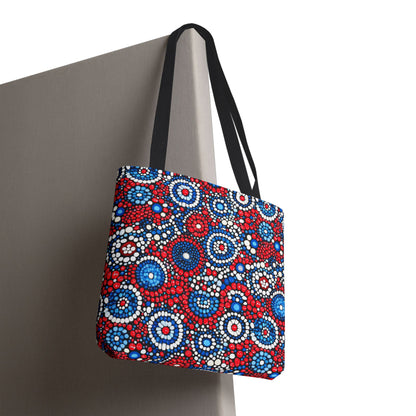 Patriot Pulse Canvas Tote Bag