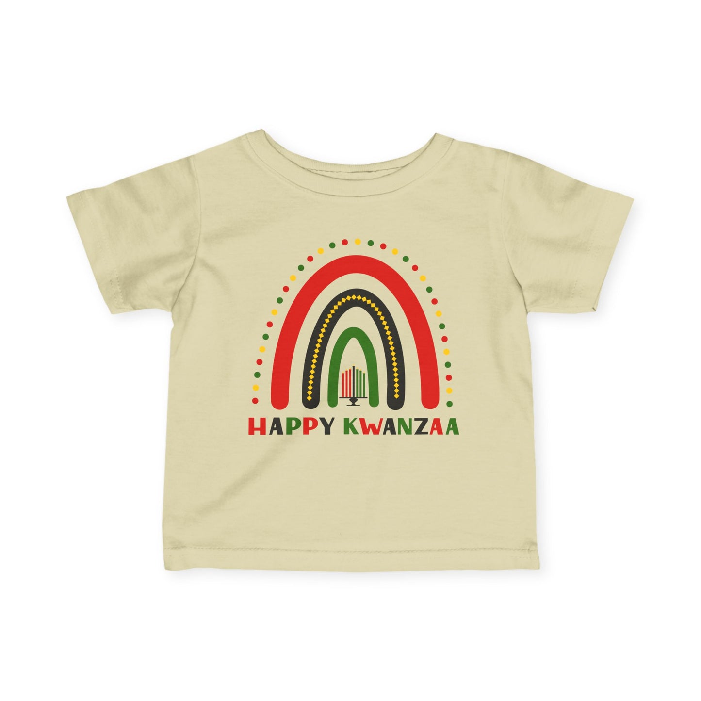 Happy Kwanzaa Arch Infant Soft T-Shirt