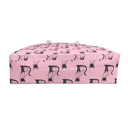 Siamese Charm – Pink Whisper Weekender Bag