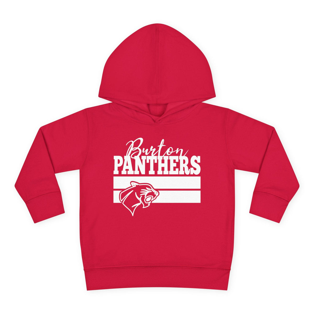 Burton Panthers w/Mascot & Stripes Toddler Hoodie