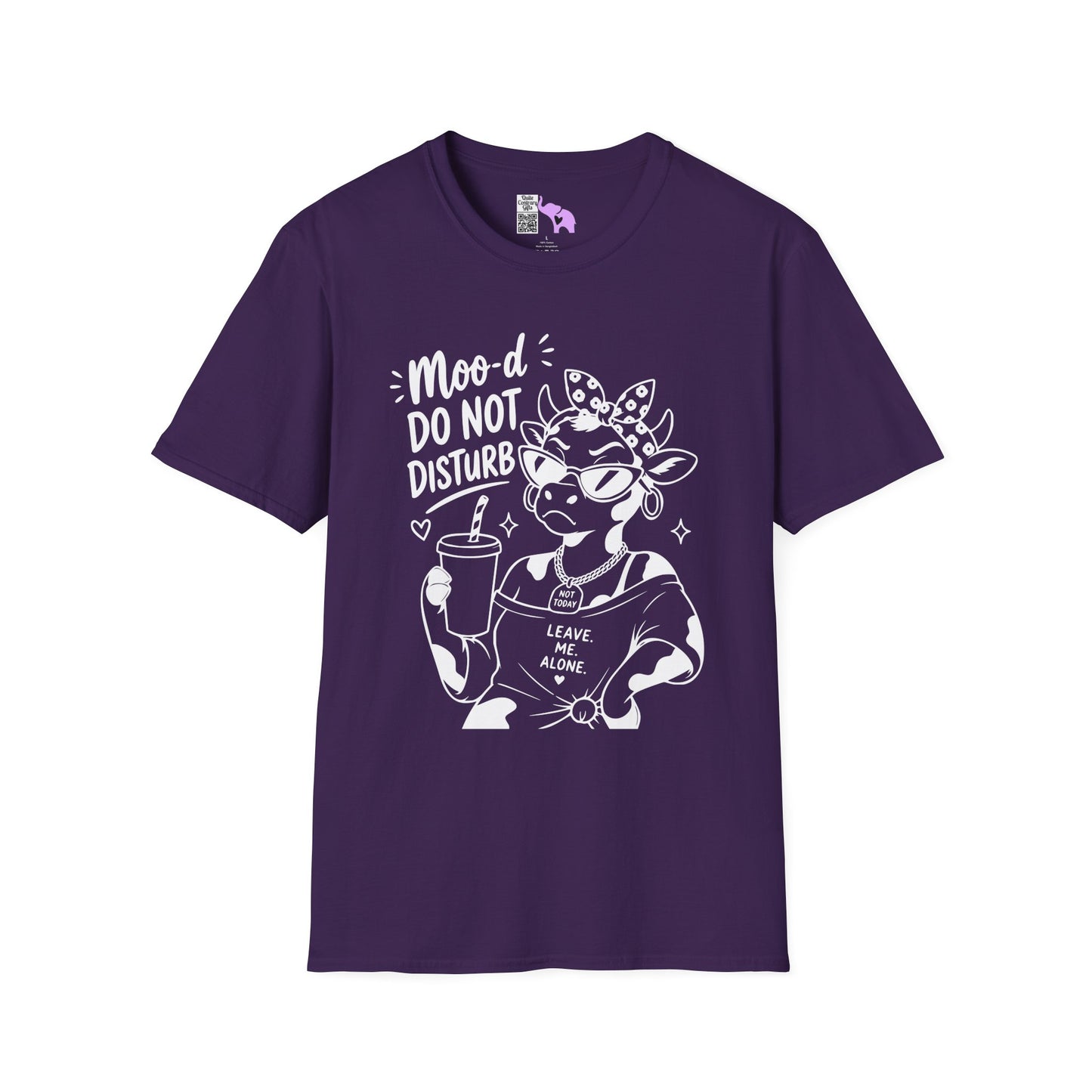 Moo-d: Do Not Disturb Given Adult T-shirt