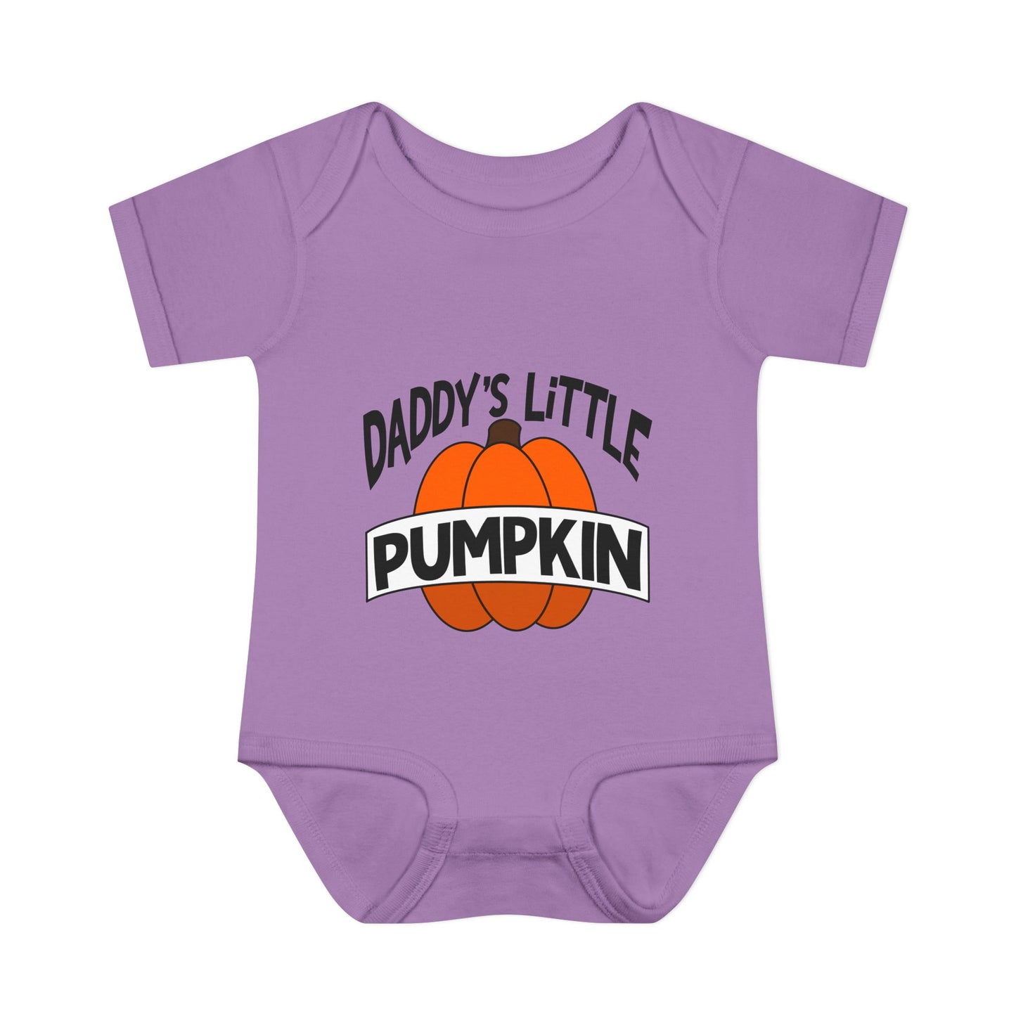 Daddy's Little Pumpkin Infant Baby Rib Bodysuit