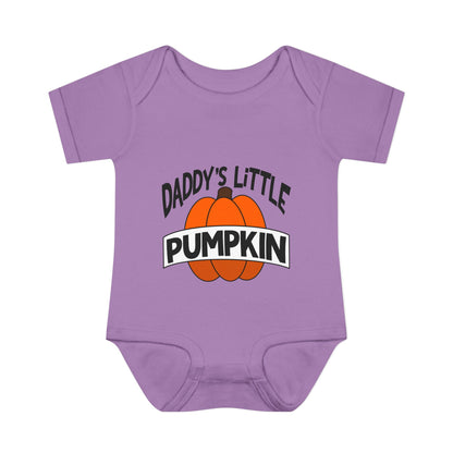 Daddy's Little Pumpkin Infant Baby Rib Bodysuit