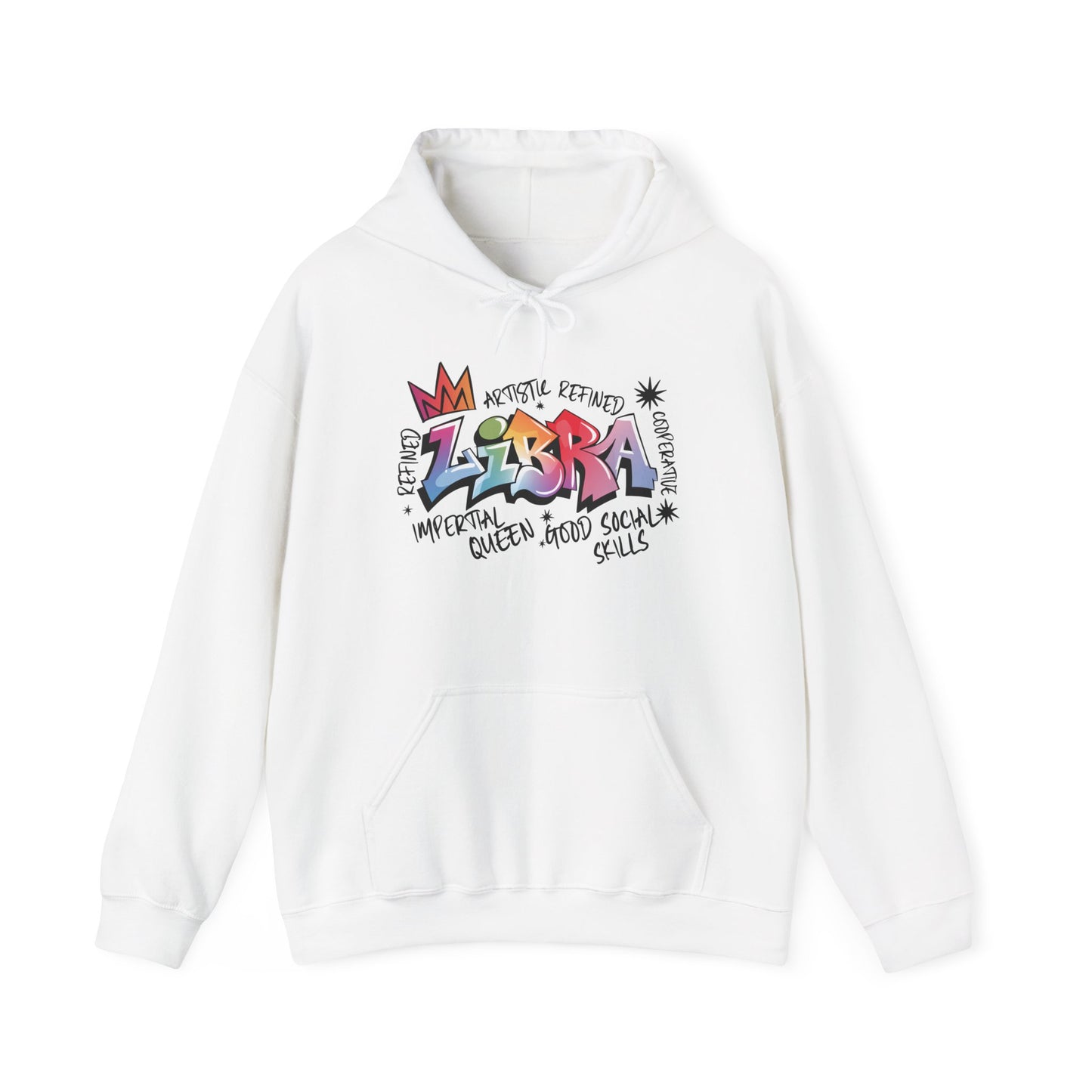 Libra Street Art Heavy Blend™ Hooded Sweatshirt
