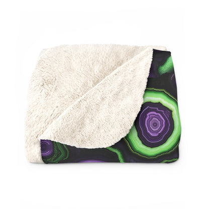 Amethyst & Lime Fracture Duvet Bedding Set