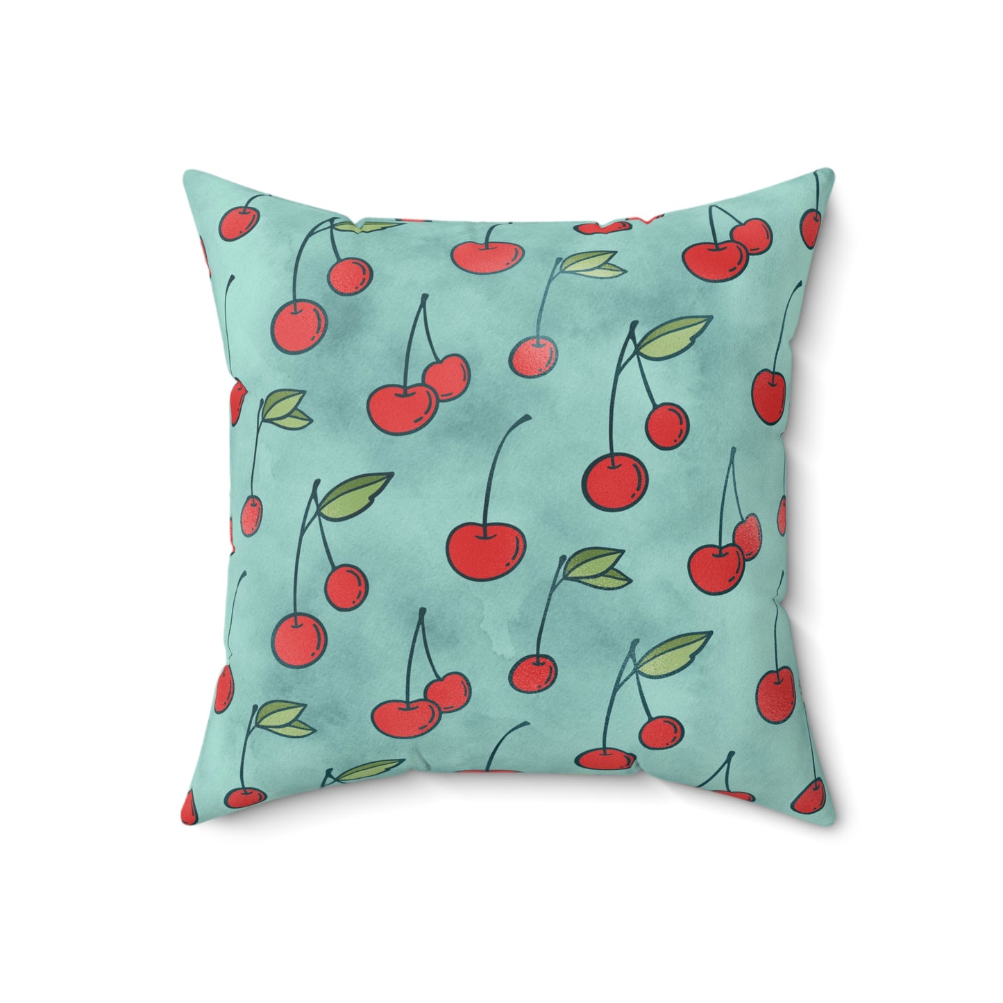 Cherry Jubilee Throw Pillow