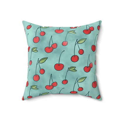 Cherry Jubilee Throw Pillow