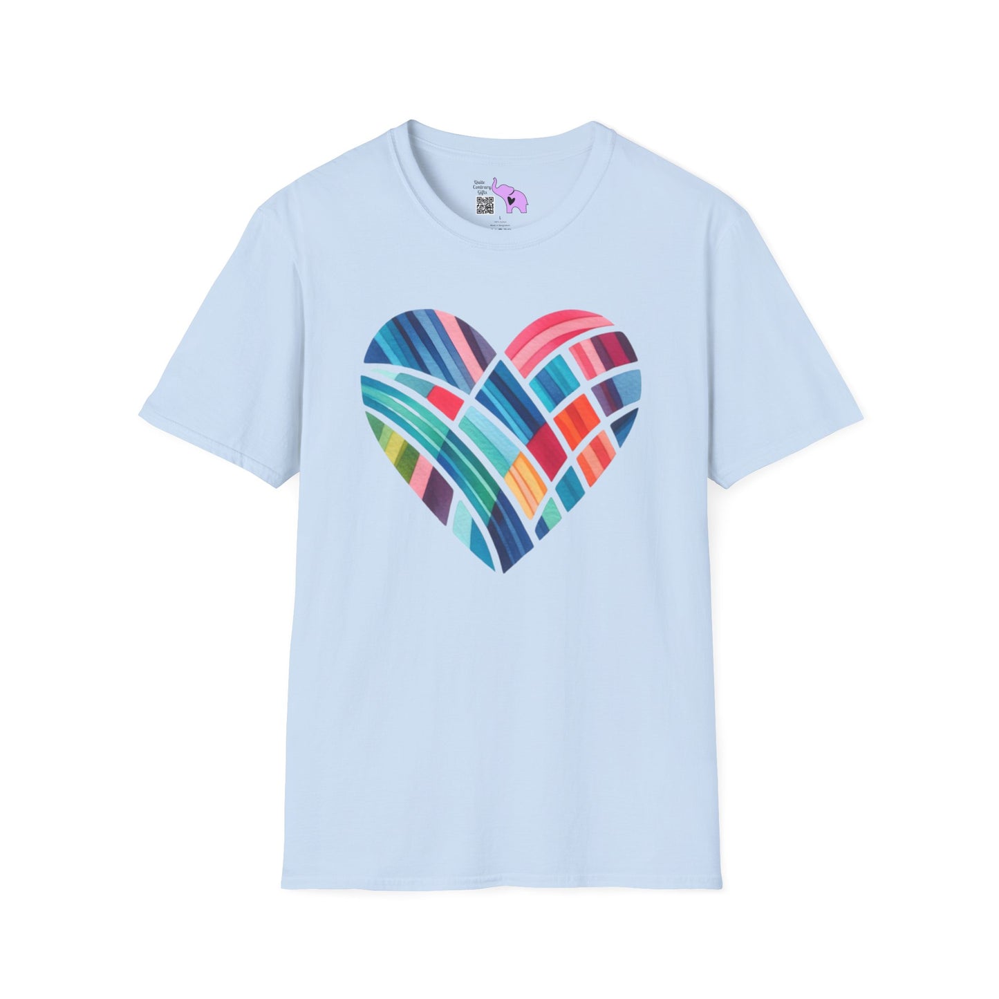 Painted with Love Adult T-shirt
