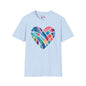 Painted with Love Adult T-shirt