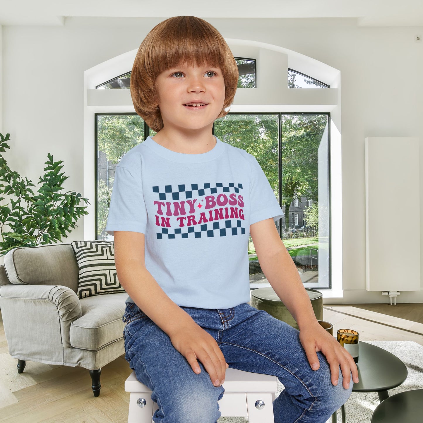 Tiny Boss in Training Heavy Cotton™ Toddler T-shirt