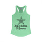 Life Is Better In Summer Women's Ideal Racerback Tank