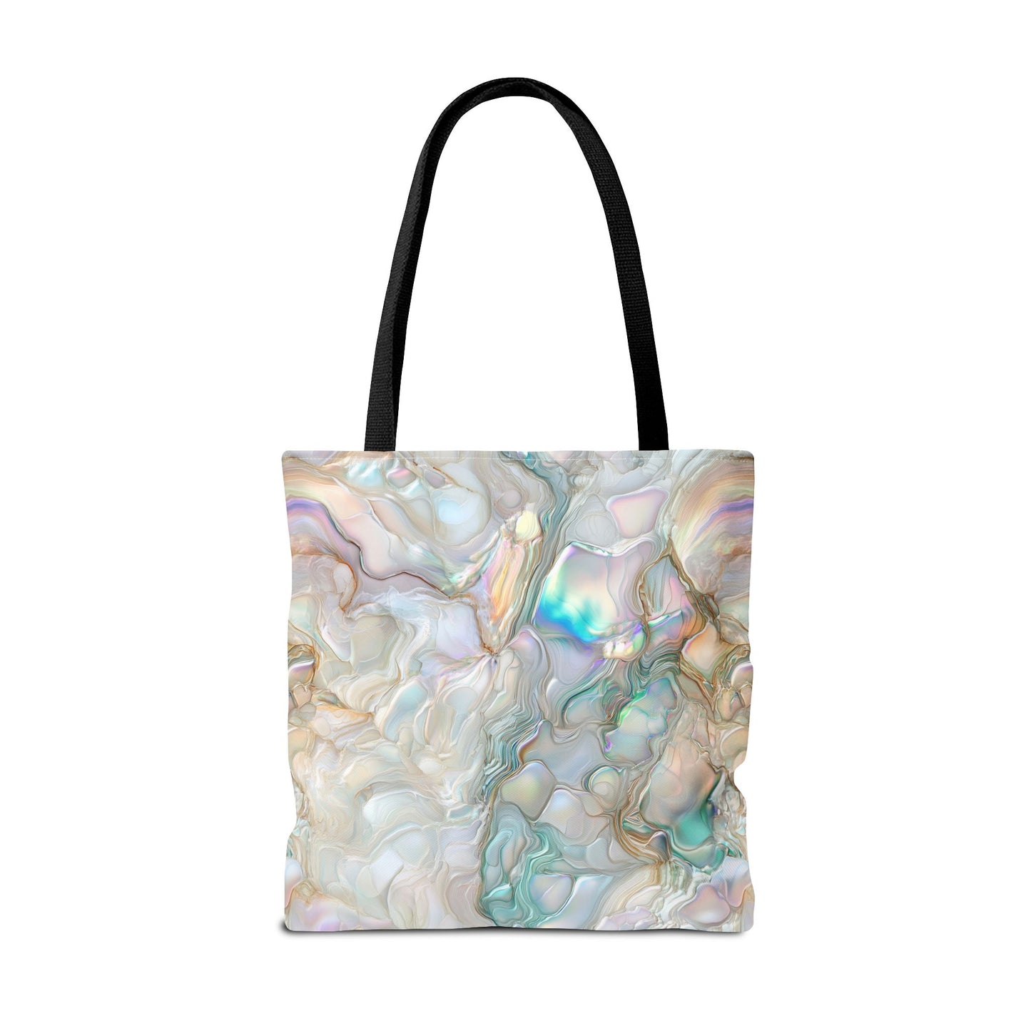 Green Opalescent Dreams Canvas Tote Bag