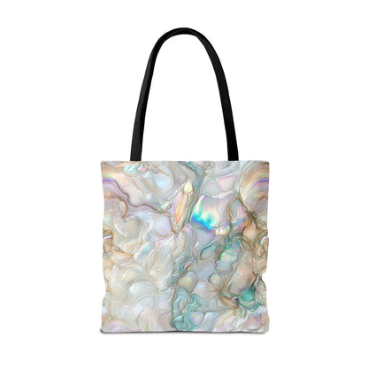 Green Opalescent Dreams Canvas Tote Bag