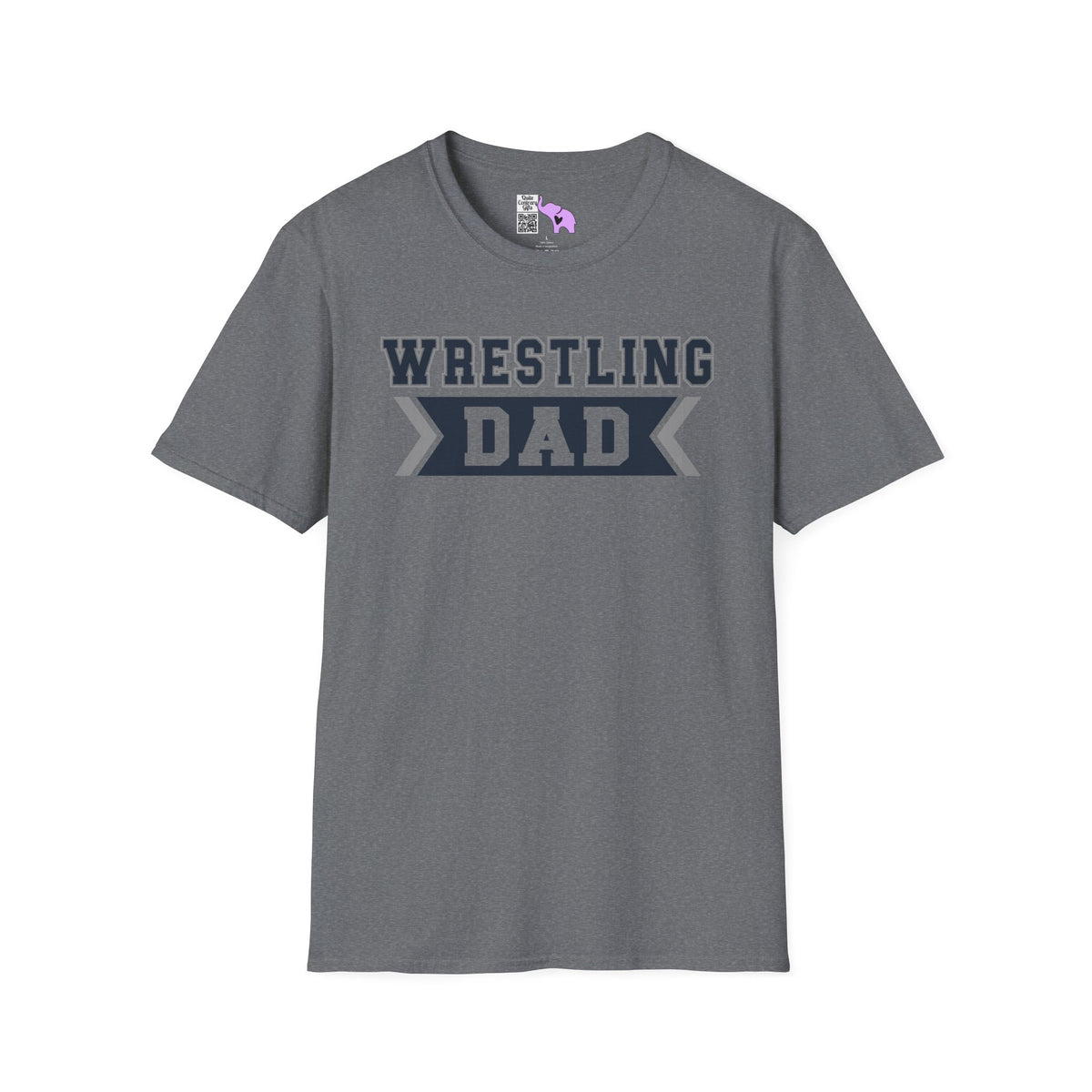 Wrestling Dad Adult T-shirt