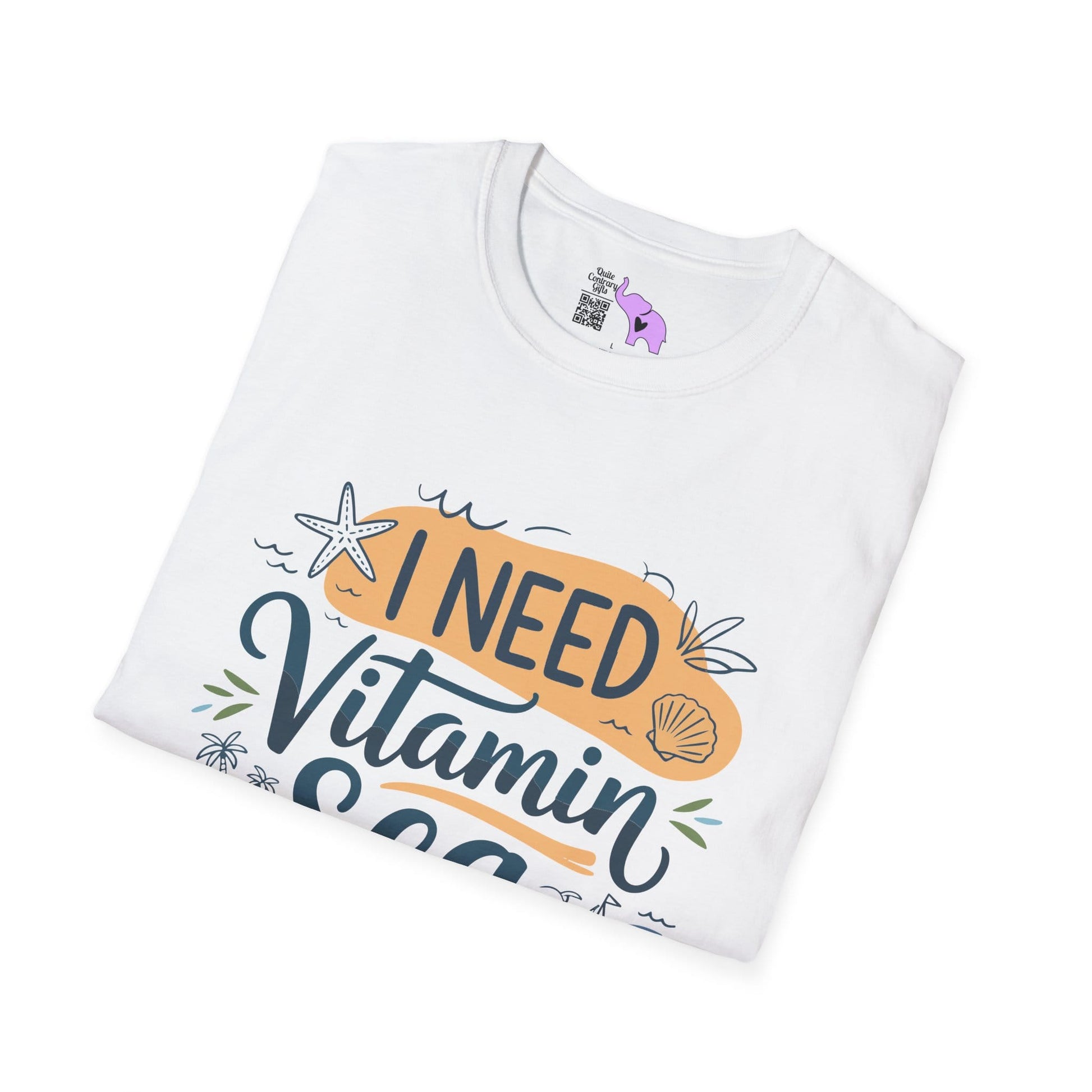I Need Vitamin Sea Adult T-shirt