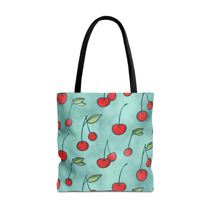 Cherry Jubilee Canvas Tote Bag