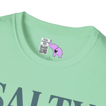 Salty LIl' Beach Adult T-shirt
