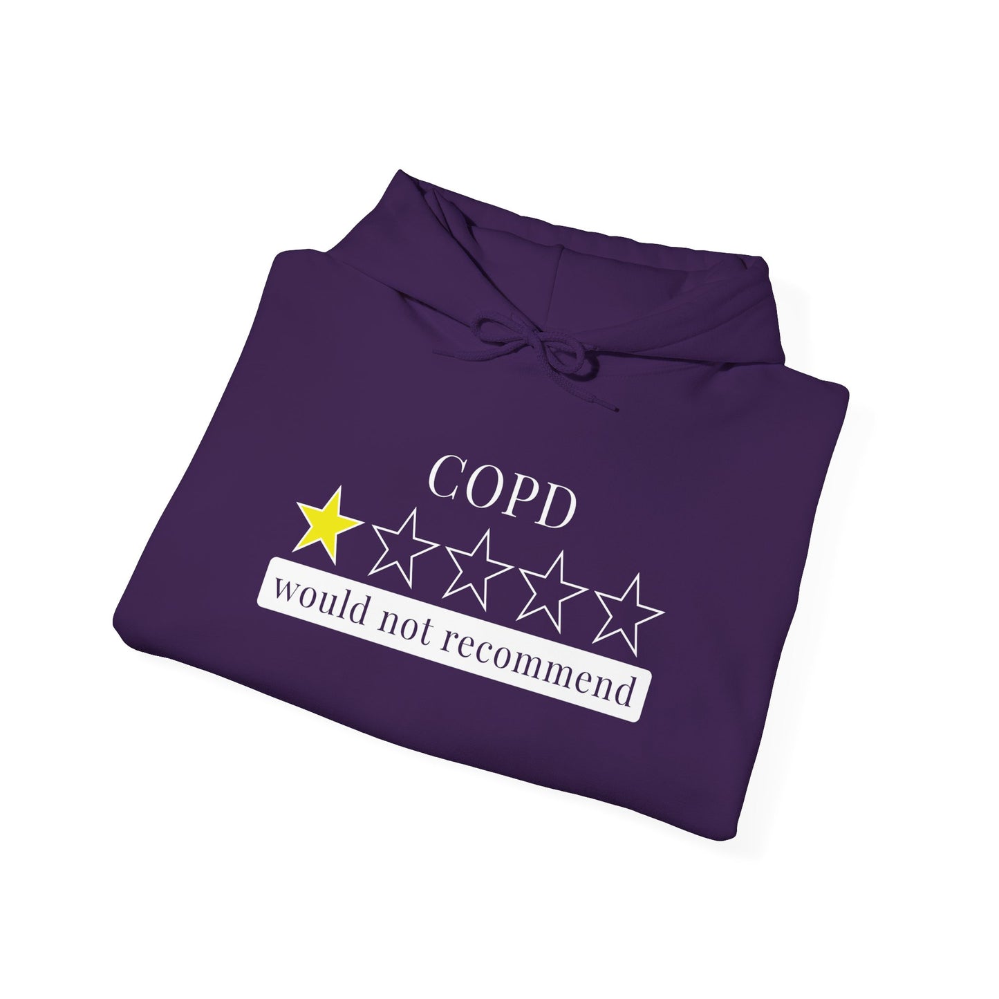 COPD 1 Star Would Not Recommend Heavy Blend™ Hooded Sweatshirt