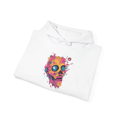 Creepy Skull Heavy Blend™ Hooded Sweatshirt