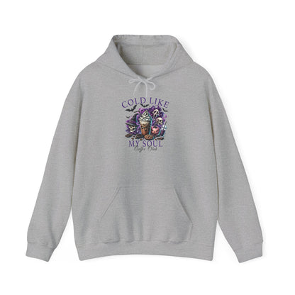 Cold Like My Soul Coffee Club Halloween Heavy Blend™ Hooded Sweatshirt