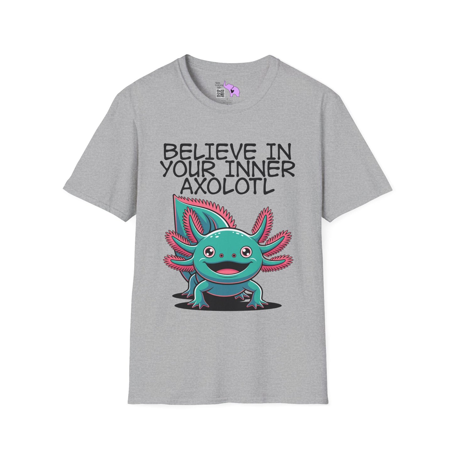 Believe In Your Inner Axolotl Adult T-shirt