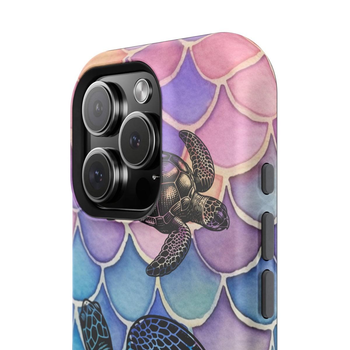 Sea Turtle Silhouette MagSafe® Compatible Tough Case for iPhone