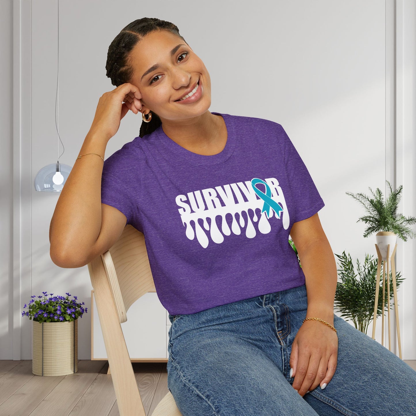 Survivor (Cancer) Adult T-shirt