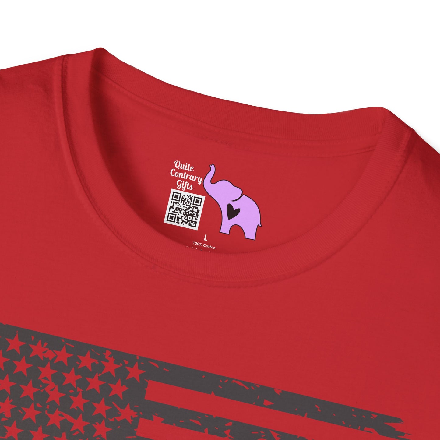 Best Dad Ever (Flag) Adult T-shirt