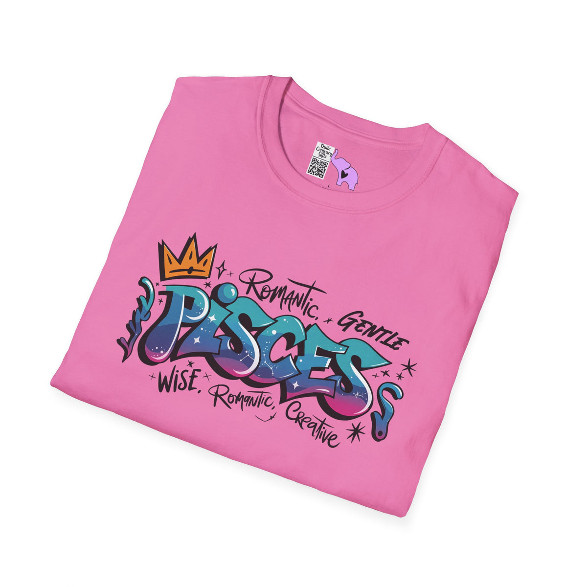 Pisces Street Art Adult T-shirt