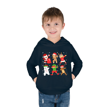 Dabbing Santa Crew Toddler Pullover Fleece Hoodie