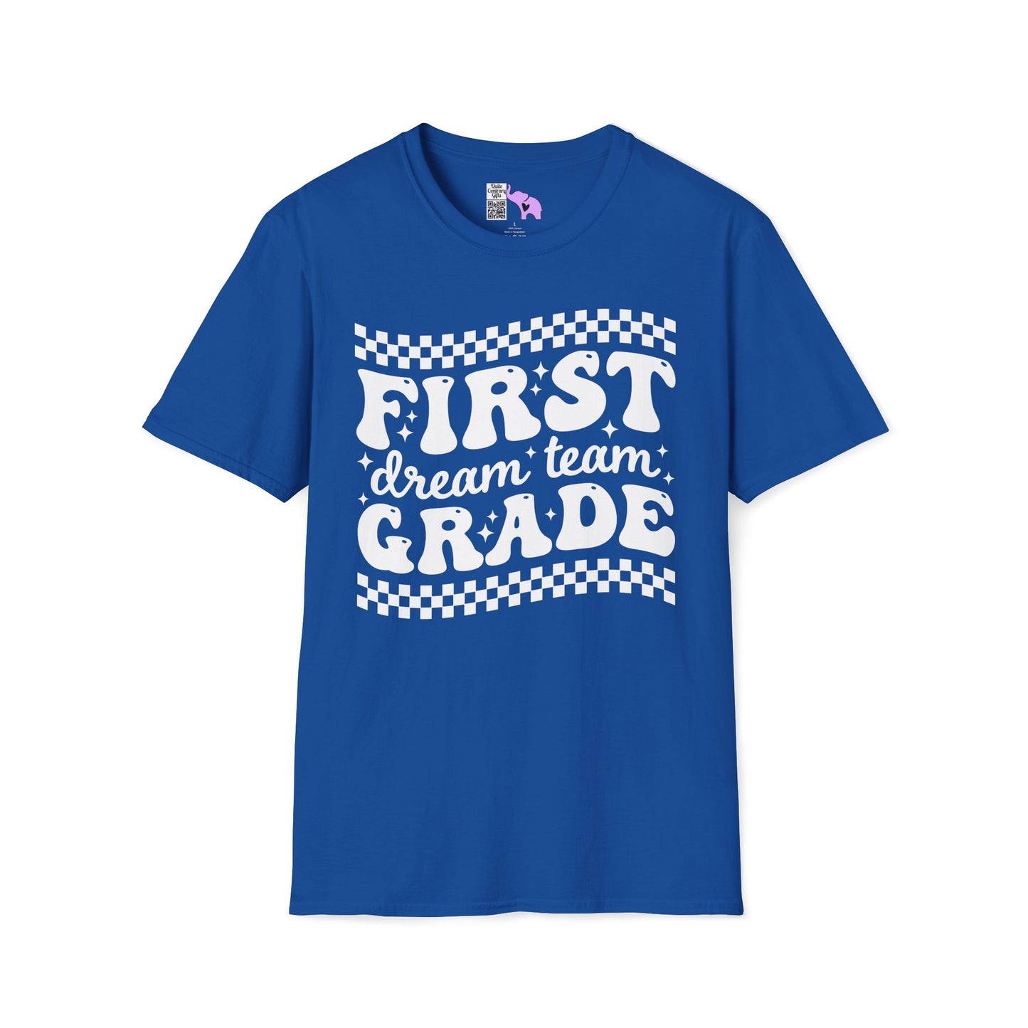First Grade Dream Team Adult T-shirt
