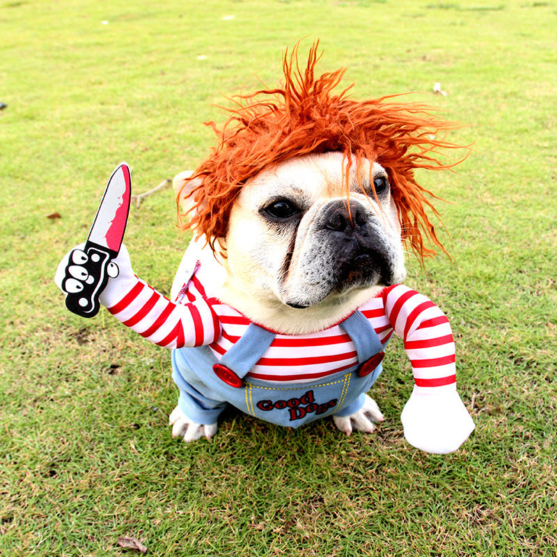 Adorable Pet Costumes Chucky, Horseman