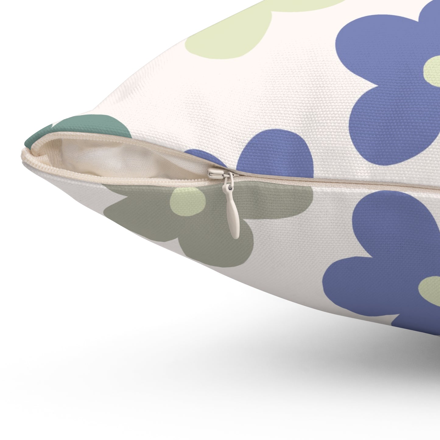 Earthbound Blooms Throw Pillow
