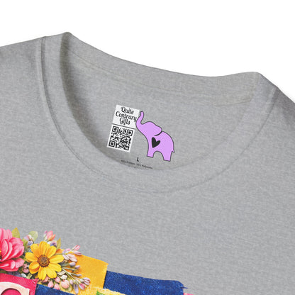 Child of God (Lace Collage) Adult T-shirt