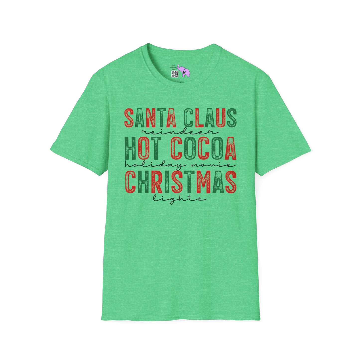 Santa Claus Hot Cocoa Chriatmas Adult T-shirt