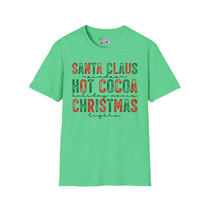 Santa Claus Hot Cocoa Chriatmas Adult T-shirt
