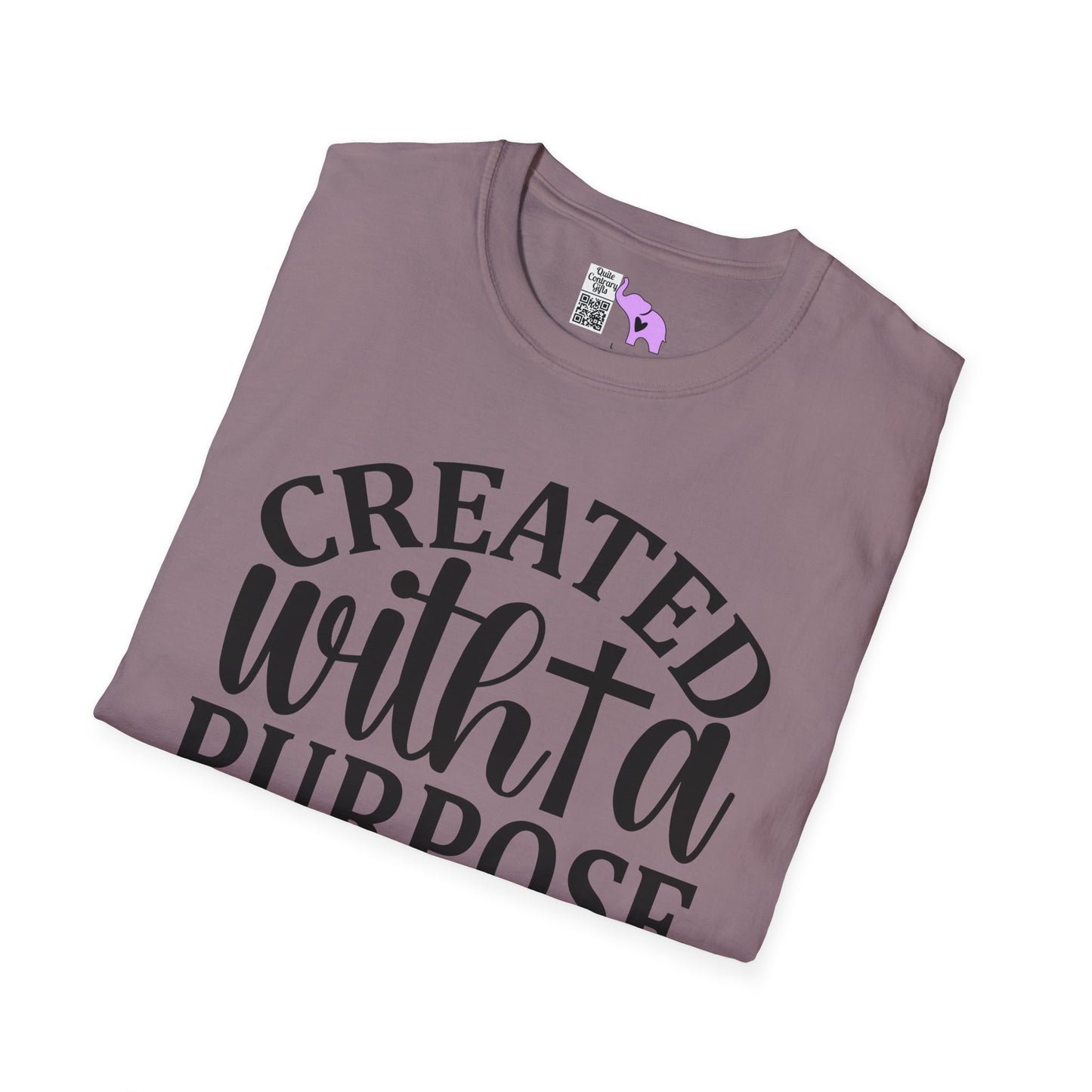 Created With A Purpose (3) Adult T-shirt