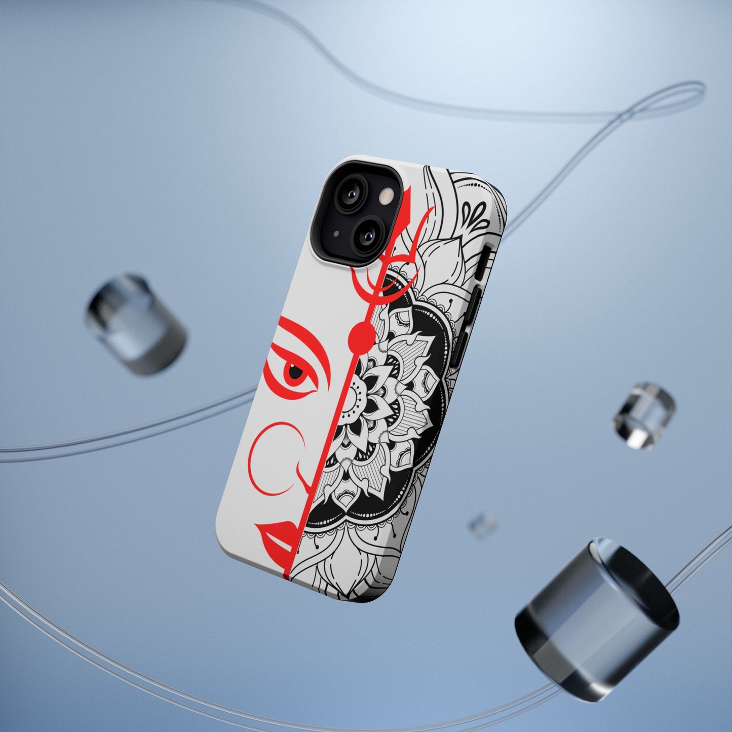 Goddess Durga Mata w/Manala MagSafe® Compatible Tough Case for iPhone