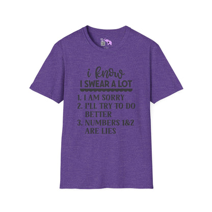 I Know I Swear Alot But... Adult T-shirt