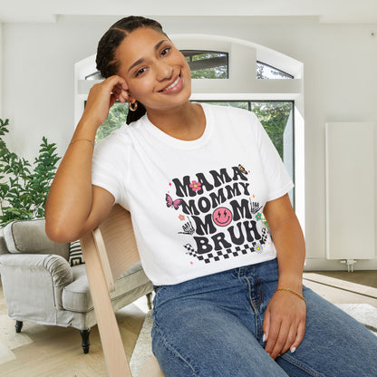 Mama Mommy Mom Bruh Adult T-shirt