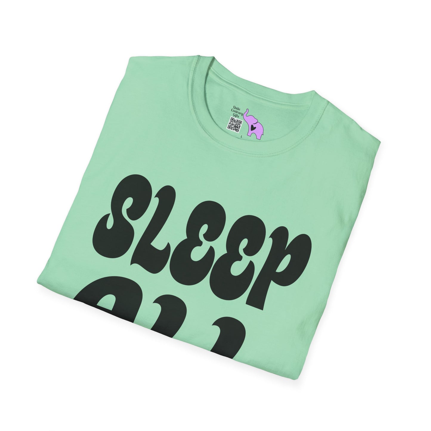 Sleep All Day Adult T-shirt