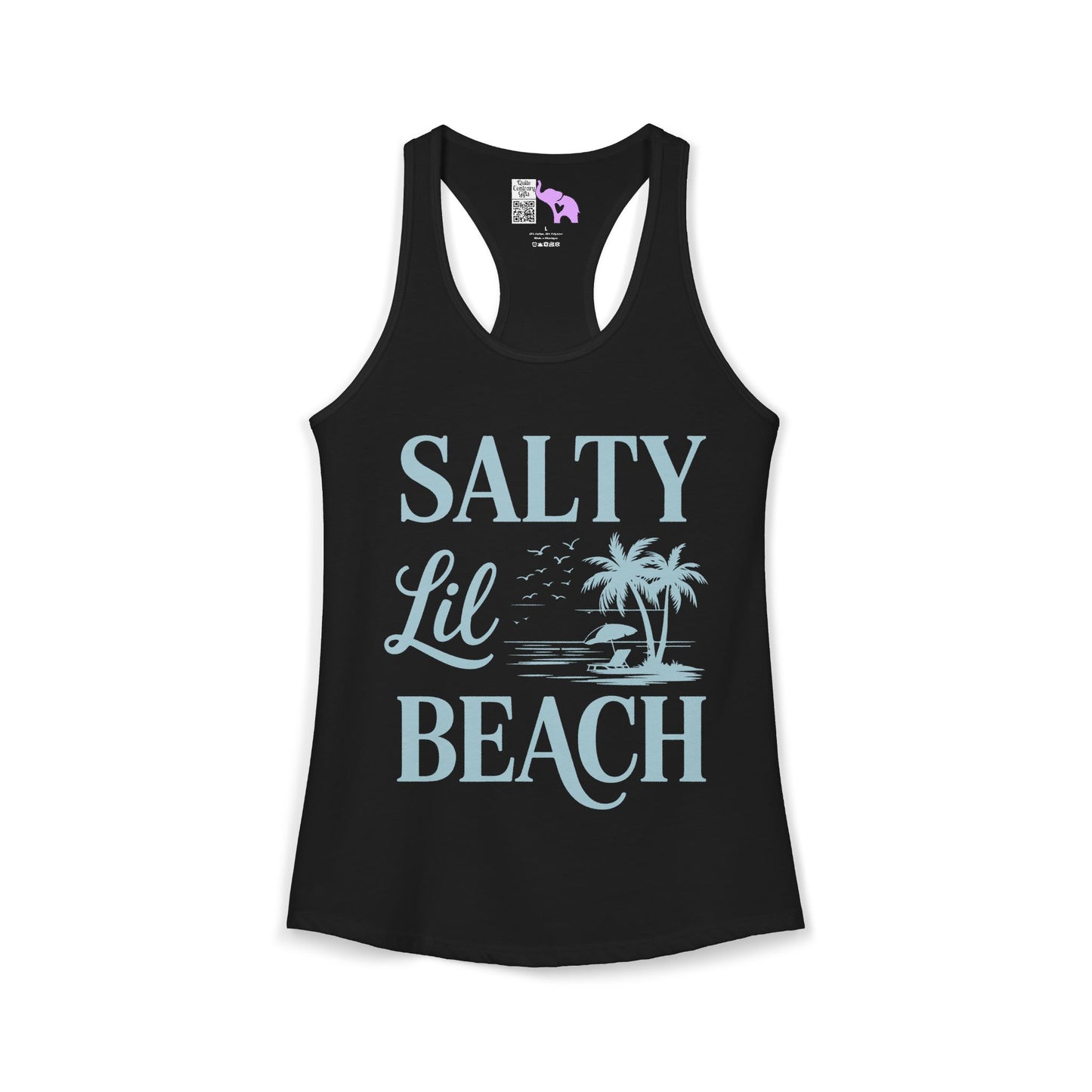 Salty Lil' Beach Women's Ideal Racerback Tank