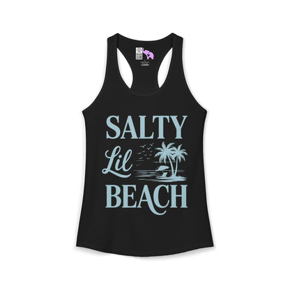 Salty Lil' Beach Women's Ideal Racerback Tank