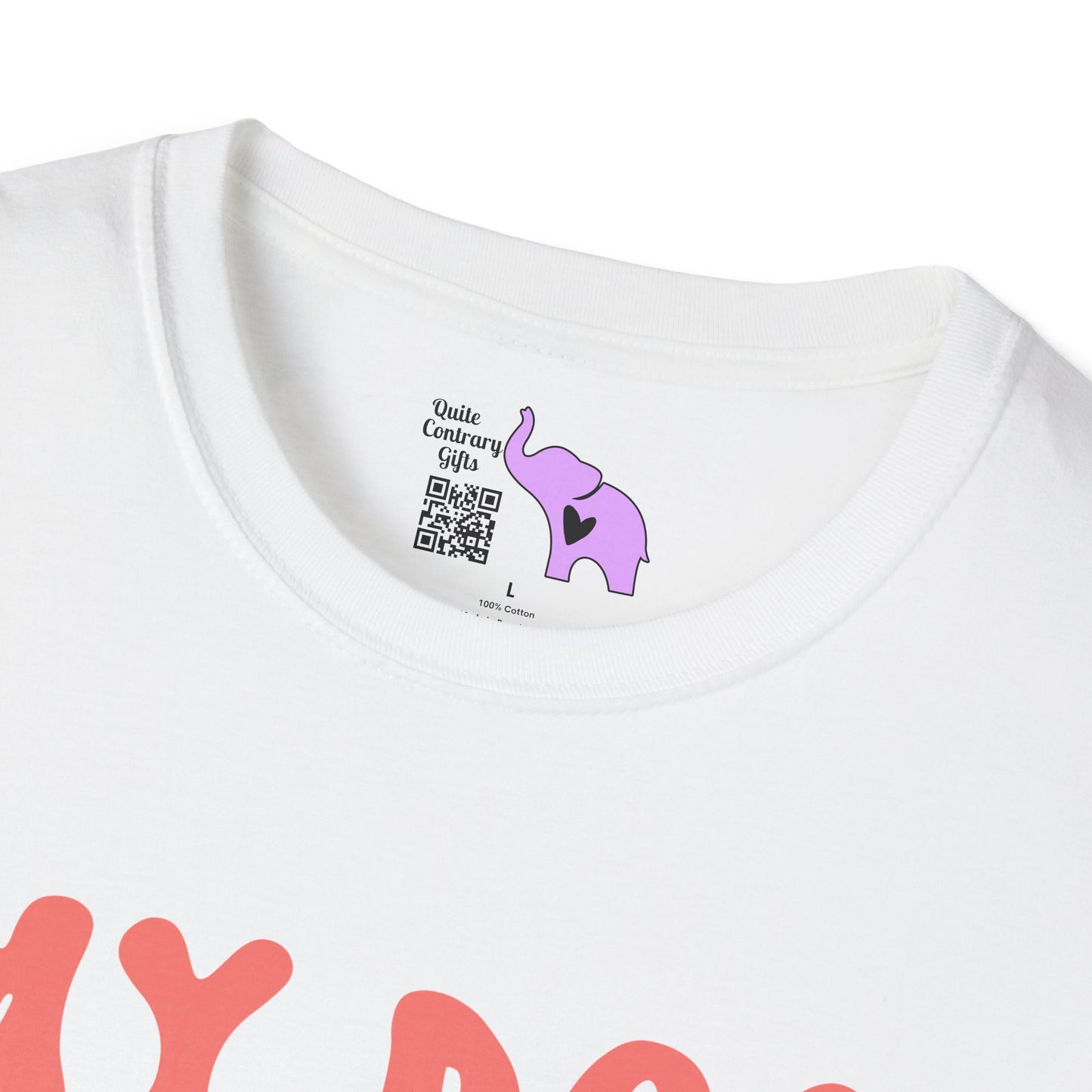 My Dog Thinks I'm Kind of A Big Deal Adult T-shirt