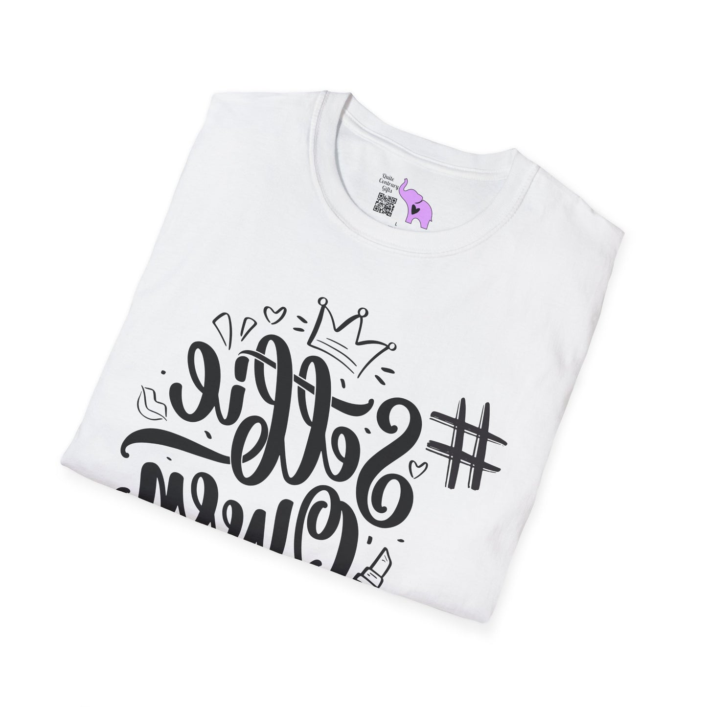 Selfie Queen (Mirror) Adult T-shirt