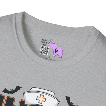 Fun Halloween Nurse Adult T-shirt