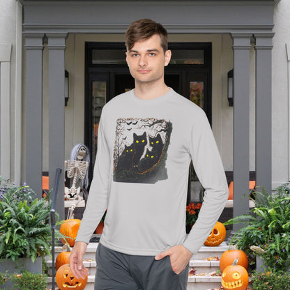 Black Cats Adult Long Sleeve Tee