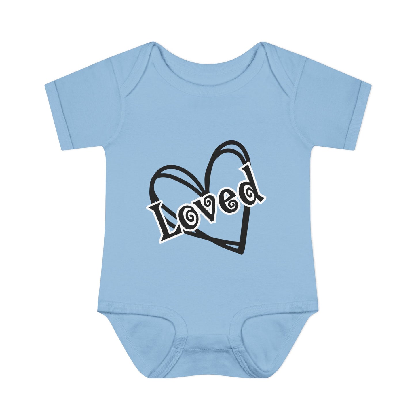 Loved Infant Baby Rib Bodysuit