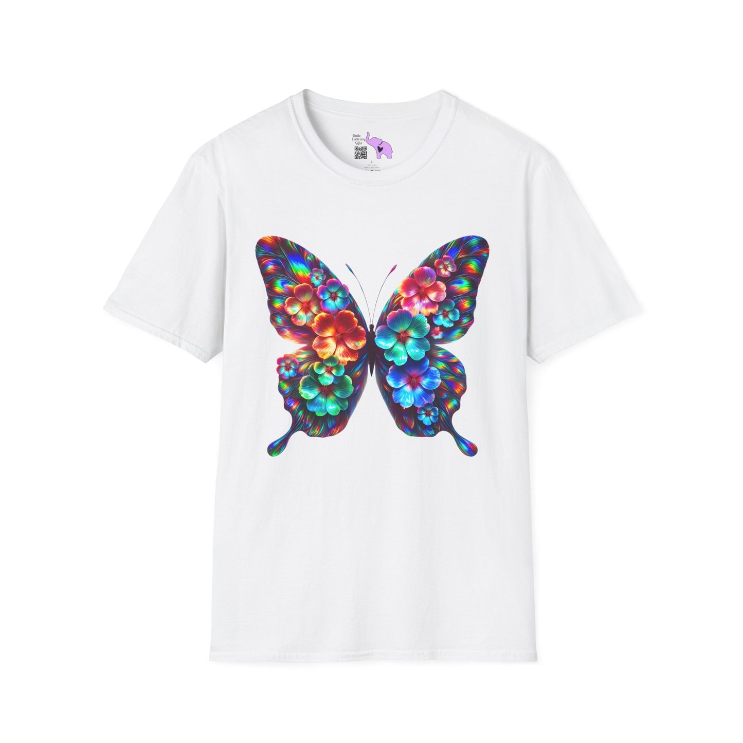 Neon Bloomfly Adult T-shirt
