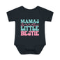 Mama's Dramatic Little Bestie Baby Rib Bodysuit